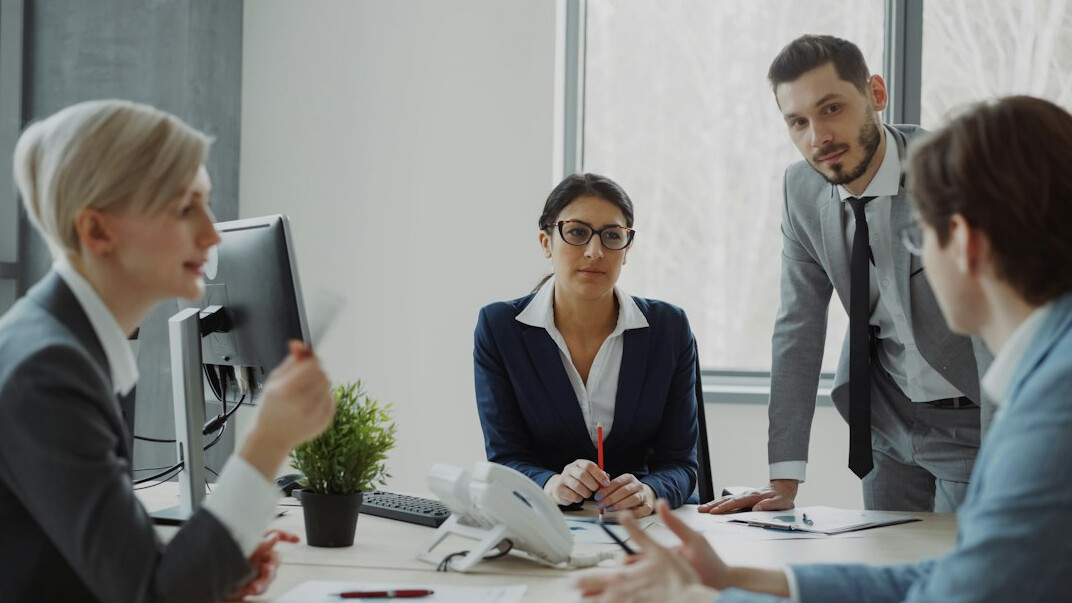 professional meeting discussion